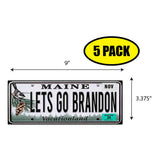 LGB Lic Plate Maine Sticker