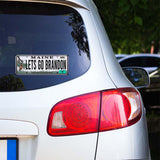 LGB Lic Plate Maine Sticker