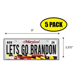 LGB Lic Plate Maryland Sticker