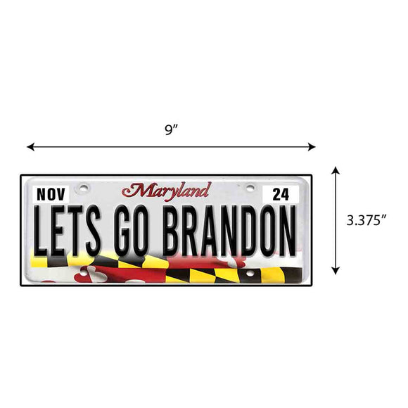 LGB Lic Plate Maryland Sticker