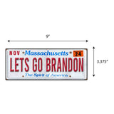 LGB Lic Plate Massachusetts Sticker