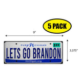 LGB Lic Plate Michigan Sticker