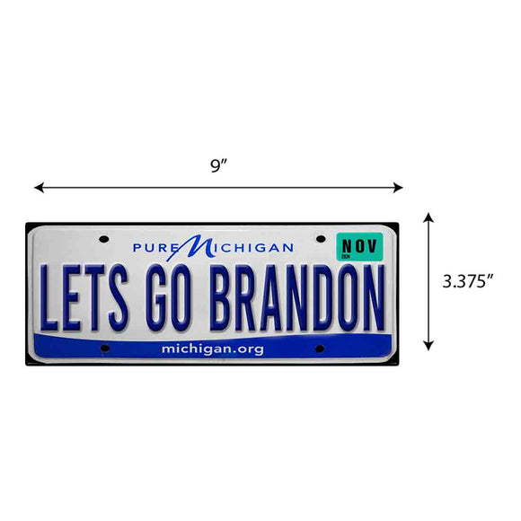 LGB Lic Plate Michigan Sticker
