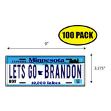 LGB Lic Plate Minnesota Sticker