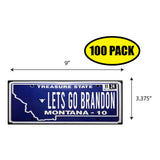 LGB Lic Plate Montana Sticker