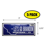 LGB Lic Plate Montana Sticker