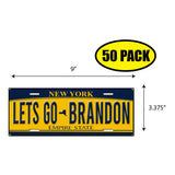 LGB Lic Plate New York Sticker