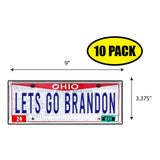 LGB Lic Plate Ohio Sticker