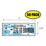 LGB Lic Plate Oklahoma Sticker