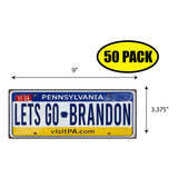 LGB Lic Plate Pennsylvania Sticker