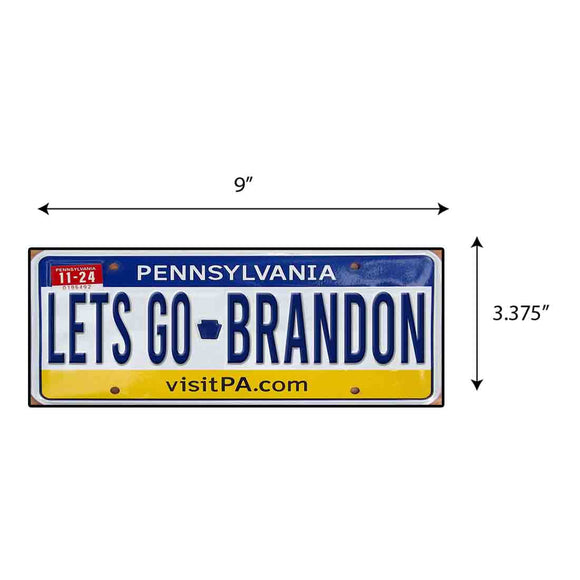 LGB Lic Plate Pennsylvania Sticker