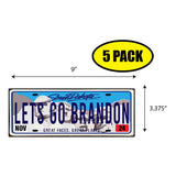LGB Lic Plate South Dakota Sticker