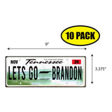 LGB Lic Plate Tennessee Sticker