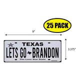 LGB Lic Plate Texas Sticker