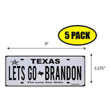 LGB Lic Plate Texas Sticker