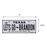 LGB Lic Plate Texas Sticker
