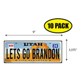 LGB Lic Plate Utah Sticker