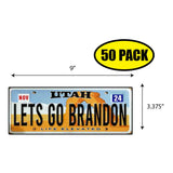 LGB Lic Plate Utah Sticker