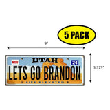 LGB Lic Plate Utah Sticker