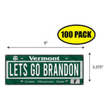 LGB Lic Plate Vermont Sticker