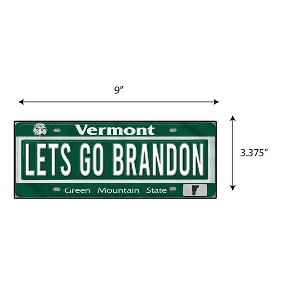 LGB Lic Plate Vermont Sticker