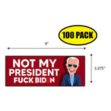 Not My President Sticker
