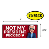 Not My President Sticker