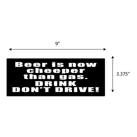 Drink Dont Drive Sticker