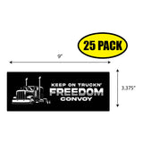 Freedom Convoy Keep On Truckn Sticker