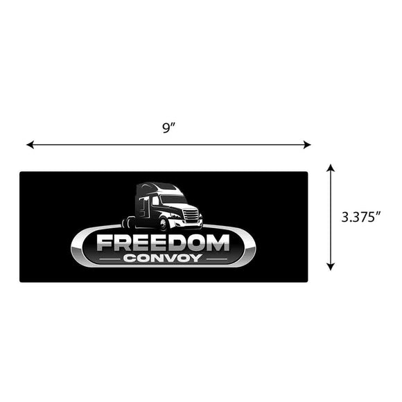 Freedom Convoy Logo Sticker