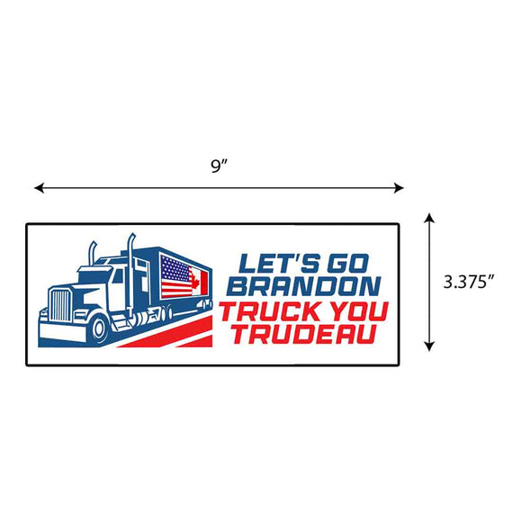 LGB Truck You Trudeau Sticker