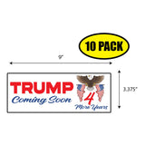 Trump Coming Soon Sticker