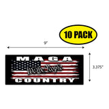 We The People Maga Country Sticker