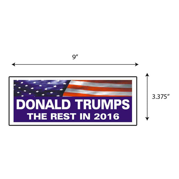 Trumps The Rest Sticker Sticker