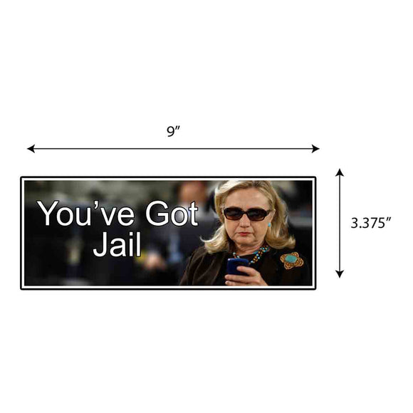You've Got Jail Sticker Sticker