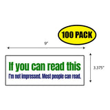 If You Can Read This Sticker