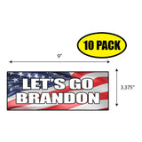 Let's Go Brandon Flag Sticker