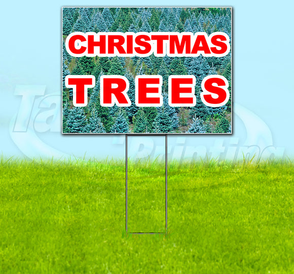 Christmas Tree v2 Yard Sign