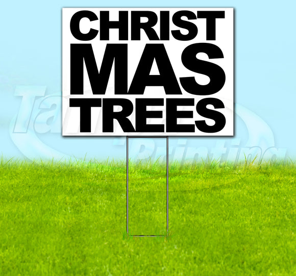 Christmas Tree v4 Yard Sign