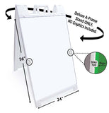 Now Leasing  A-Frame Signs, Decals, or Panels