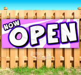 Now Open Banner