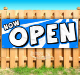 Now Open Banner