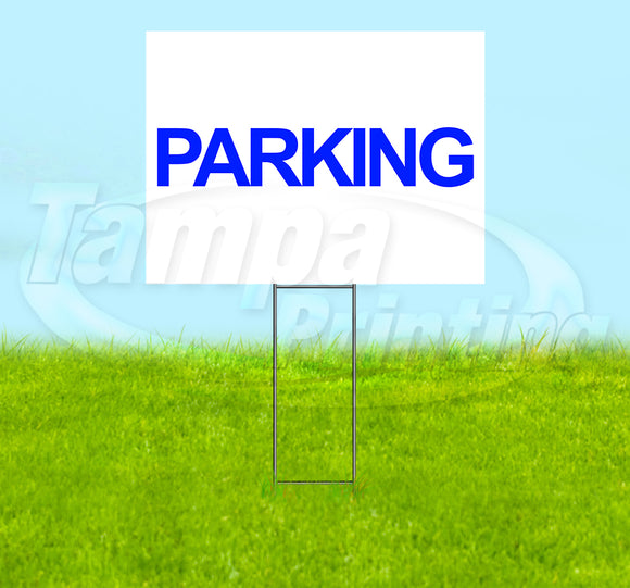 Parking Yard Sign