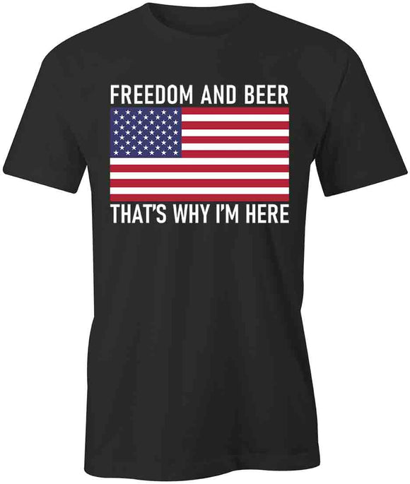 Freedom And Beer T-Shirt