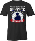 Thank U 4 Service  T-Shirt
