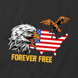 4evr Free Flag Eagle T-Shirt