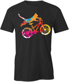 Cat Bicycle T-Shirt