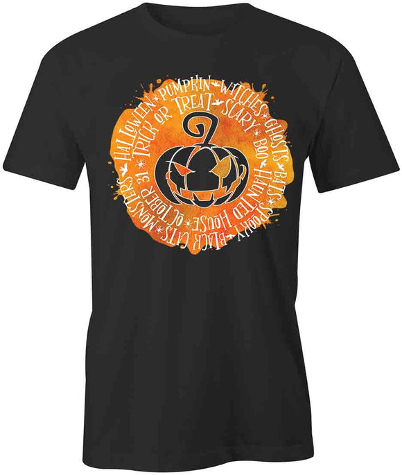 Pumpkins Round T-Shirt