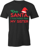 Dear Santa T-Shirt