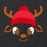 Reindeer Red Hat T-Shirt